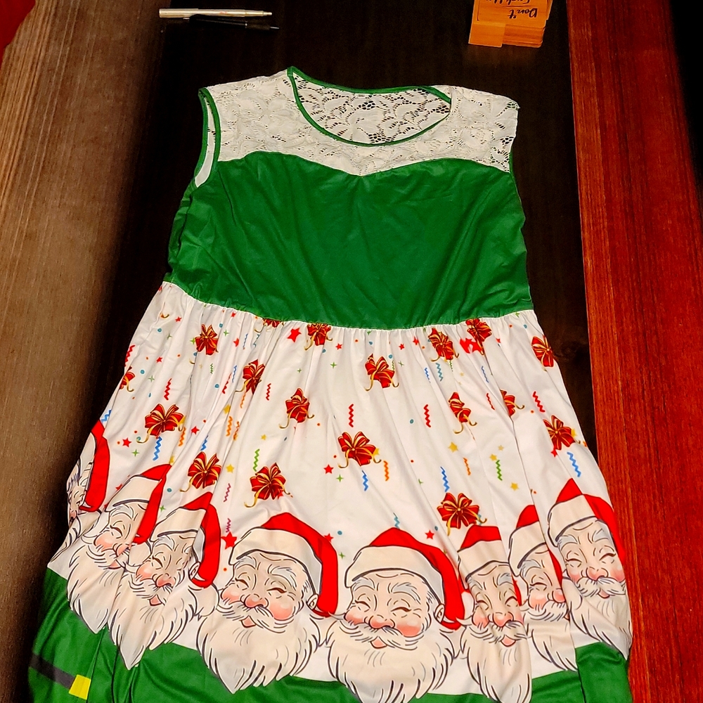 COPY - Plus size vintage style Santa Claus Dress